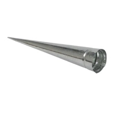 pc. metal cone zinc 15 cm