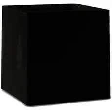 grote bloempot buiten 100 cm Premium Cubus Black 6PRECUB07