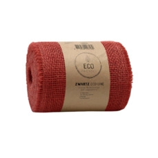 woonaccessoire Rol jute 15cm 10mtr Red