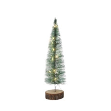 Kerstverlichting kopen Xmas Tree w/Led Light 25cm Green