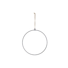 hangers Hanging circle metal ø28cm Black