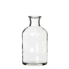 kaarsen Ø7 h.12 cm round glass bottle