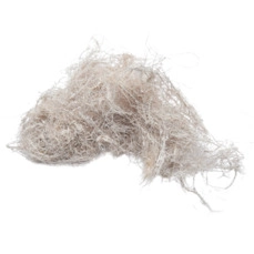 natuurmaterialen kopen Coco fiber frosted white 500g