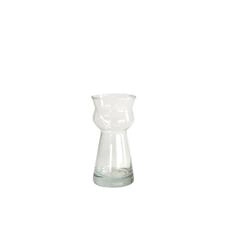 glazen vazen intratuin Vase glass Ø7x16.8cm Transparent