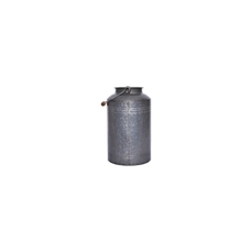 zink artikelen Pot Meran w/handle D27 H41cm Grey