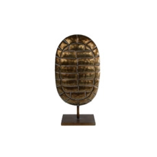 woonaccessoires Sculptuur &quot;Turtle&quot; brons metaal 22x10x45cm
