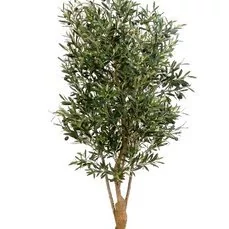 mooiste kunstkerstboom 120 cm - Binnen olijfboom Kunst olea olijven met een dikke stam Twisted