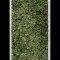 moswand met logo Mos schilderij Bamboe 100% ijslandsmos donker groen