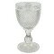 glazen decoratie flessen gl wine glass classic clear dia9x17cm