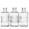 glazen vazen intratuin Porto clear bottle glass Ø7,5 h.14,5 cm - 3 KEUZEMOGELIJKHEDEN
