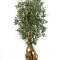 mooiste kunstkerstboom 180 cm Kunstplant Olijfboom met gewortelde stammen